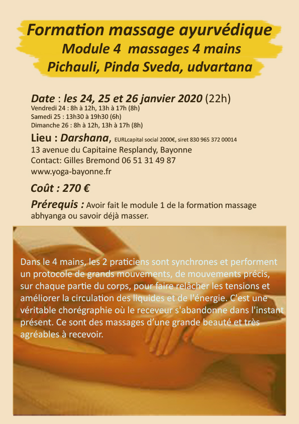 massages à 4 mains